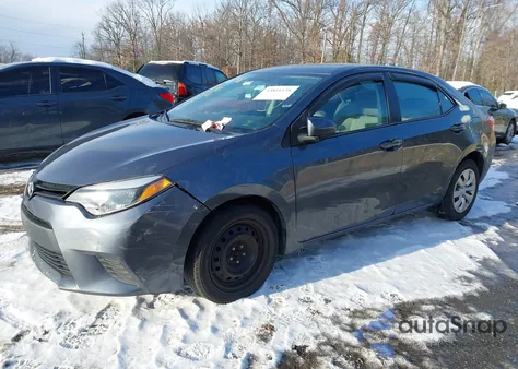 2014 Toyota Corolla Le from USA, damaged, VIN 2T1BURHE3EC052091